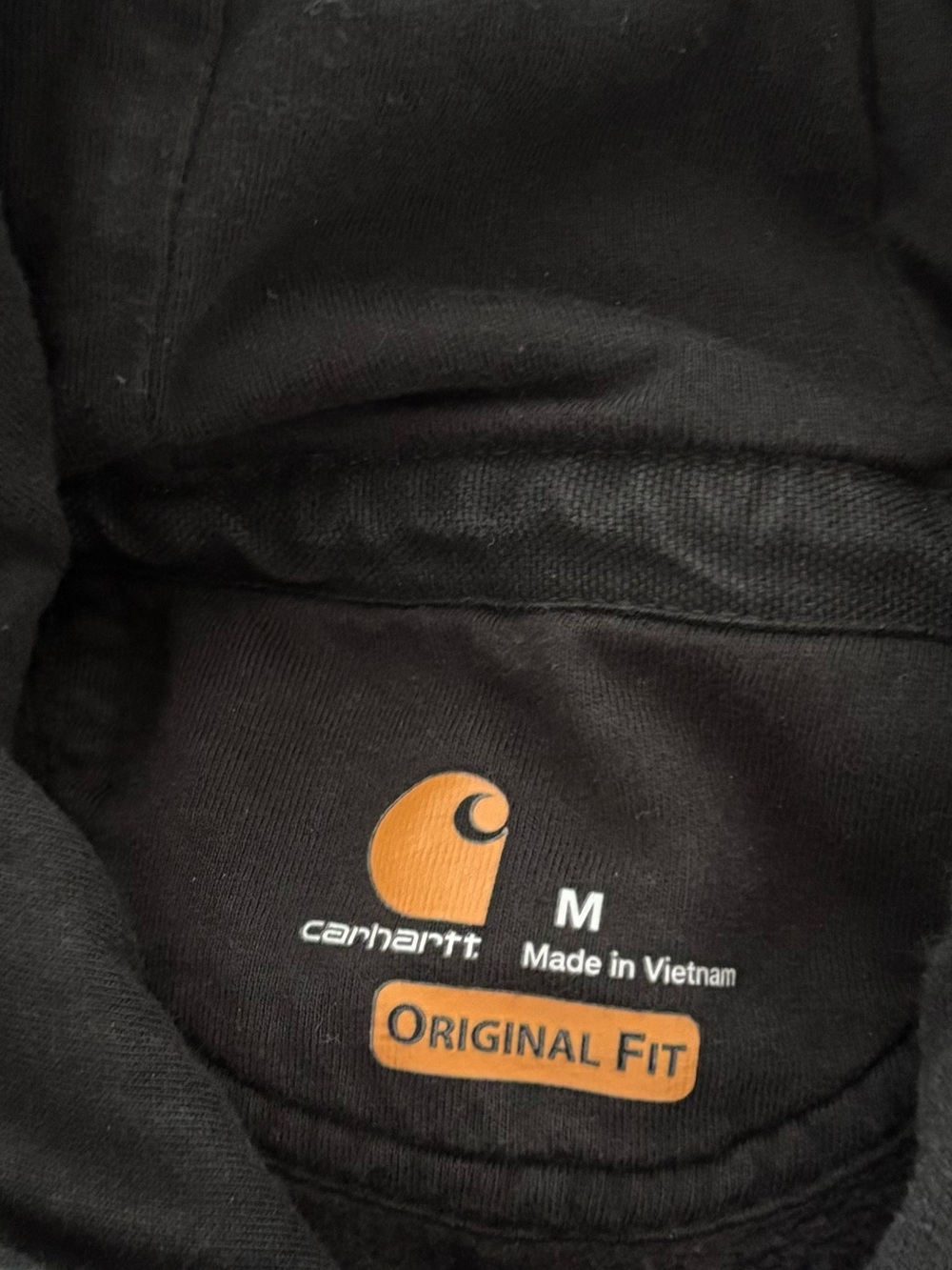 Carhartt Men's Rain Defender Heavyweight Pullover Hoodie Size Medium - Picture 6 of 8